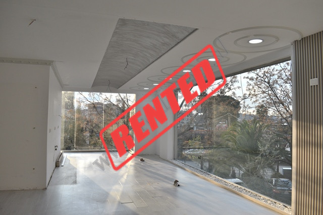 Commercial space for rent in Muhamet Gjollesha Street, near the 21 Dhjetori area in Tirana, Albania.